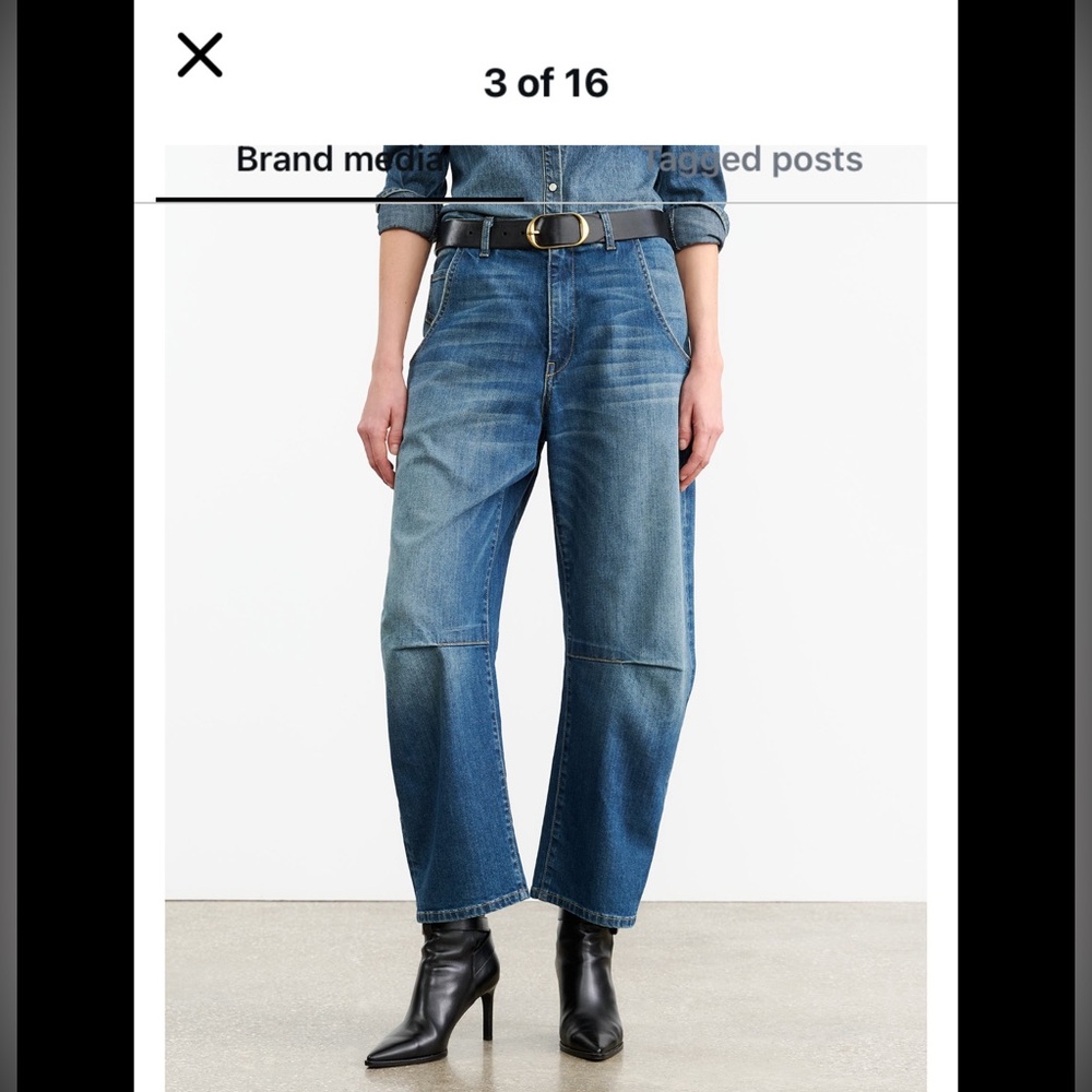 Women's Blue Jeans Nili Lotan Emerson Jeans